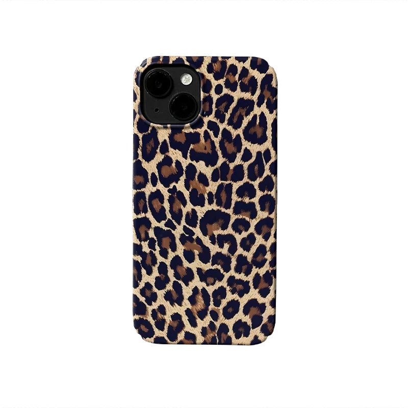 Wild Brown Leopard iPhone Case – Bold & Stylish