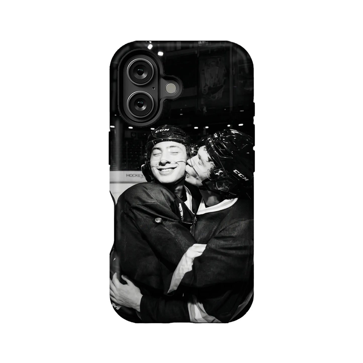 Emotional Hockey Players Phone Case