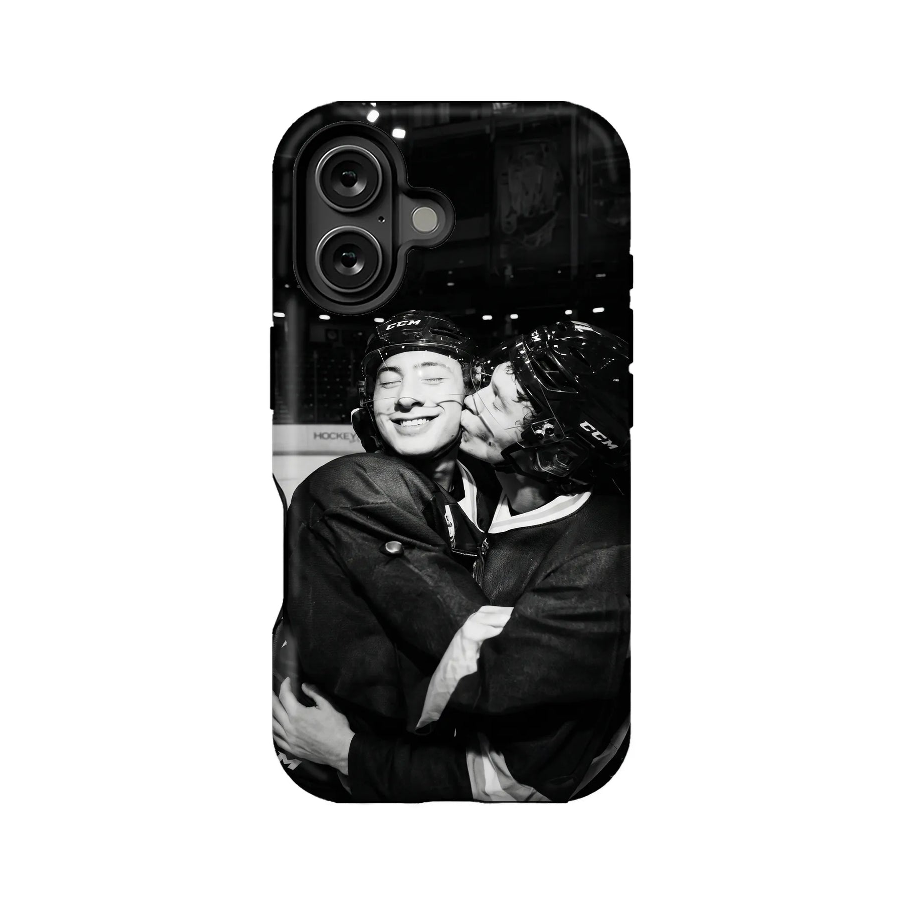 Emotional Hockey Players Phone Case