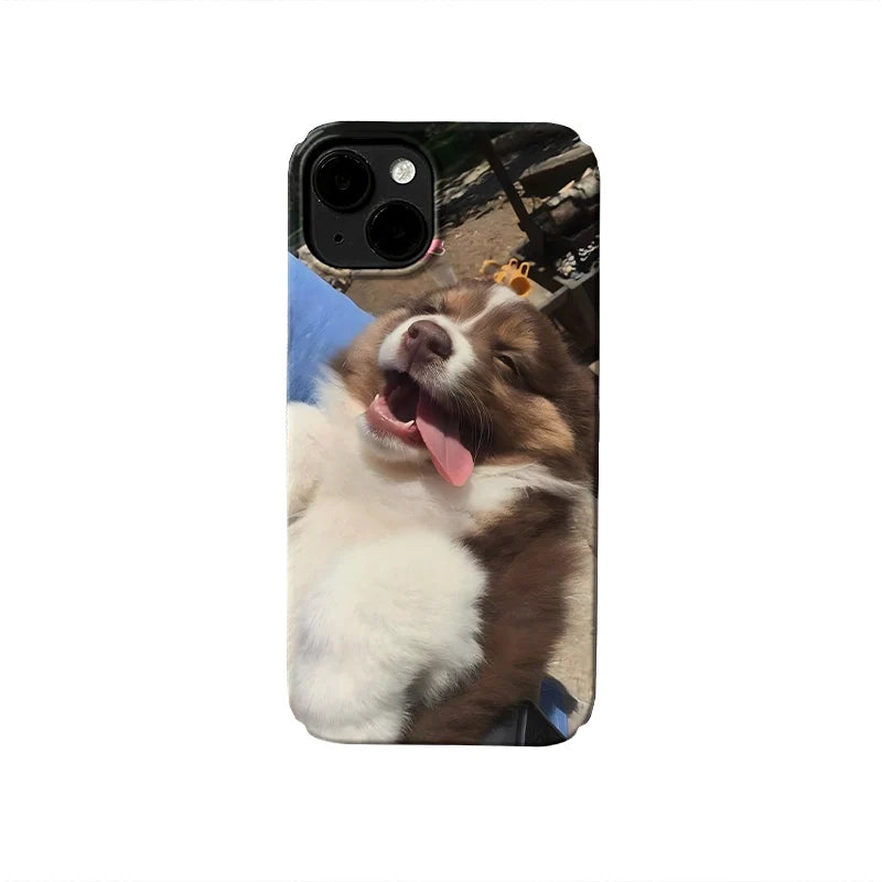 Happy Dog Cute Animal IPhone Phone Case