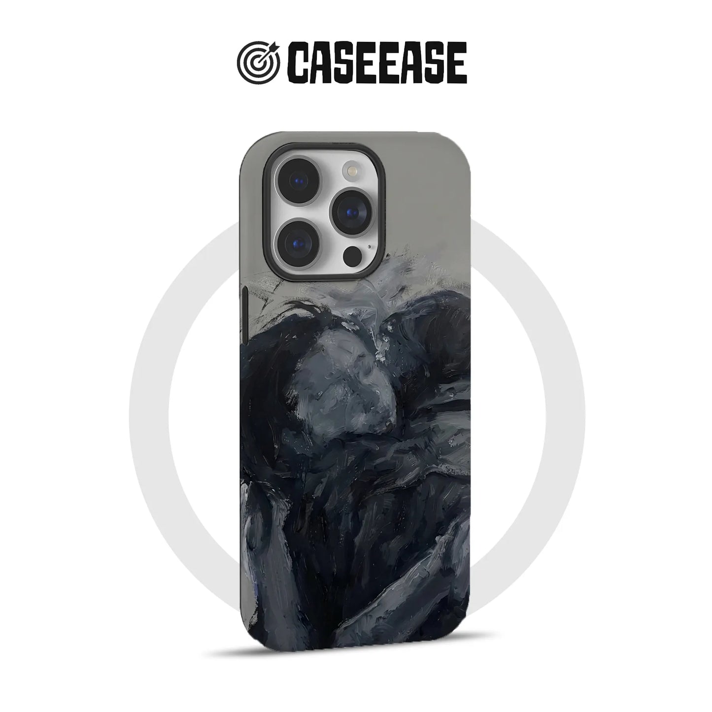 Modern Abstract Art Phone Case 2025 – Minimalist Emotional Design