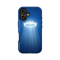 Blue Radiance Phone Case – Ethereal Glow Design