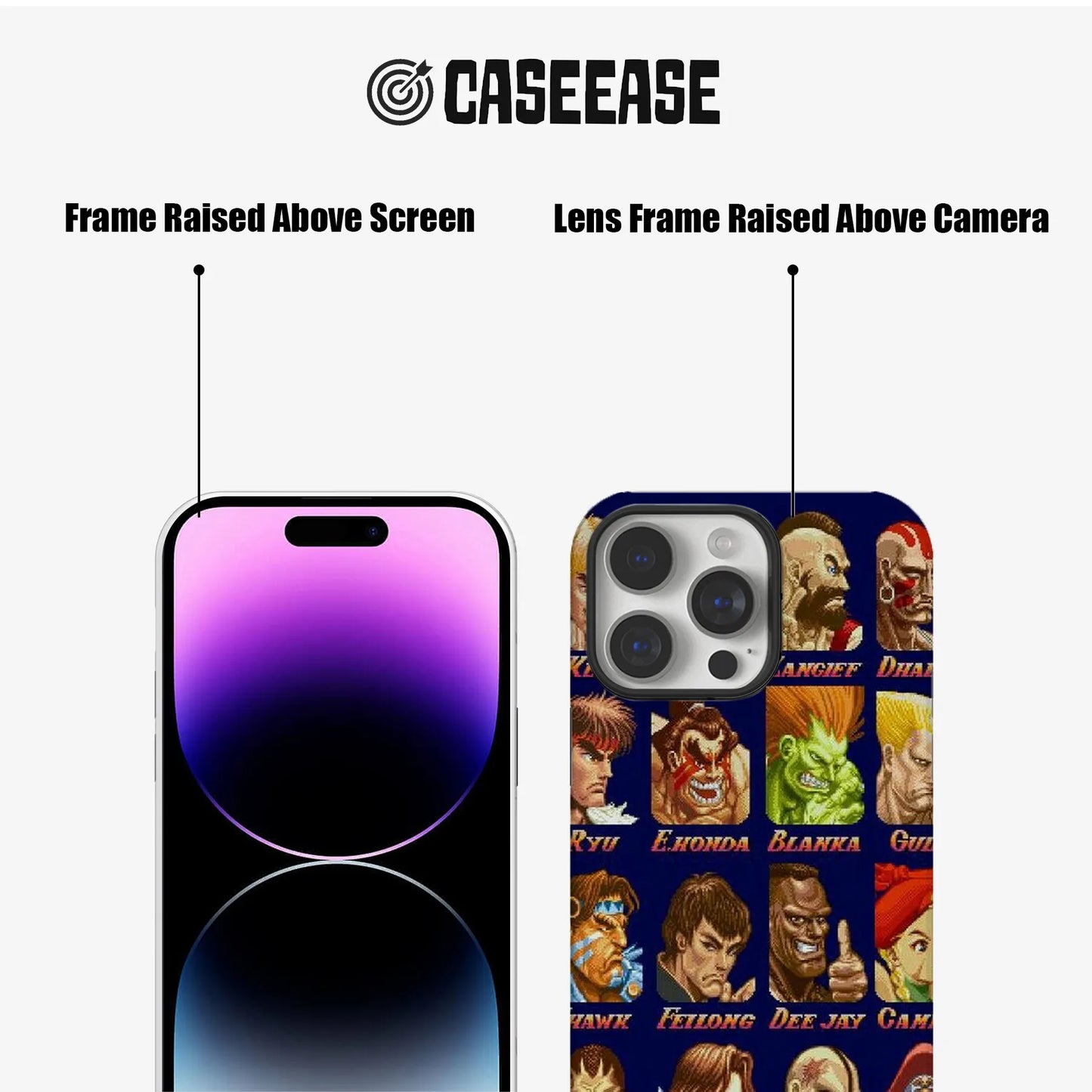 Street Fighter Character Phone Case