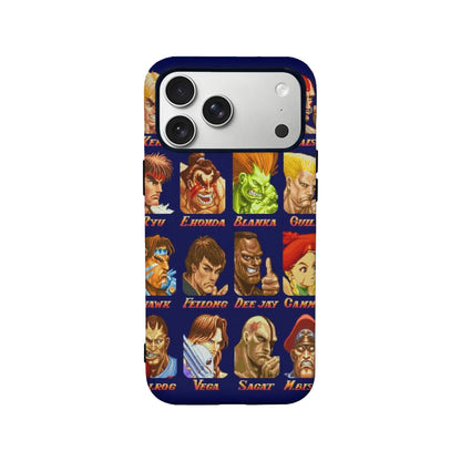 Street Fighter Character Phone Case