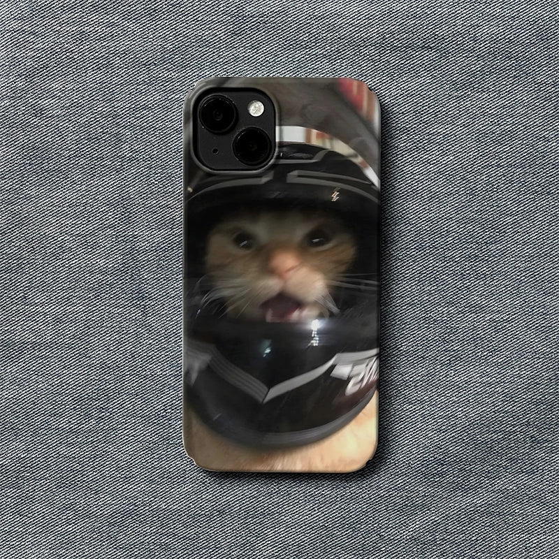 Motorcyclist Cute Animal IPhone Phone Case