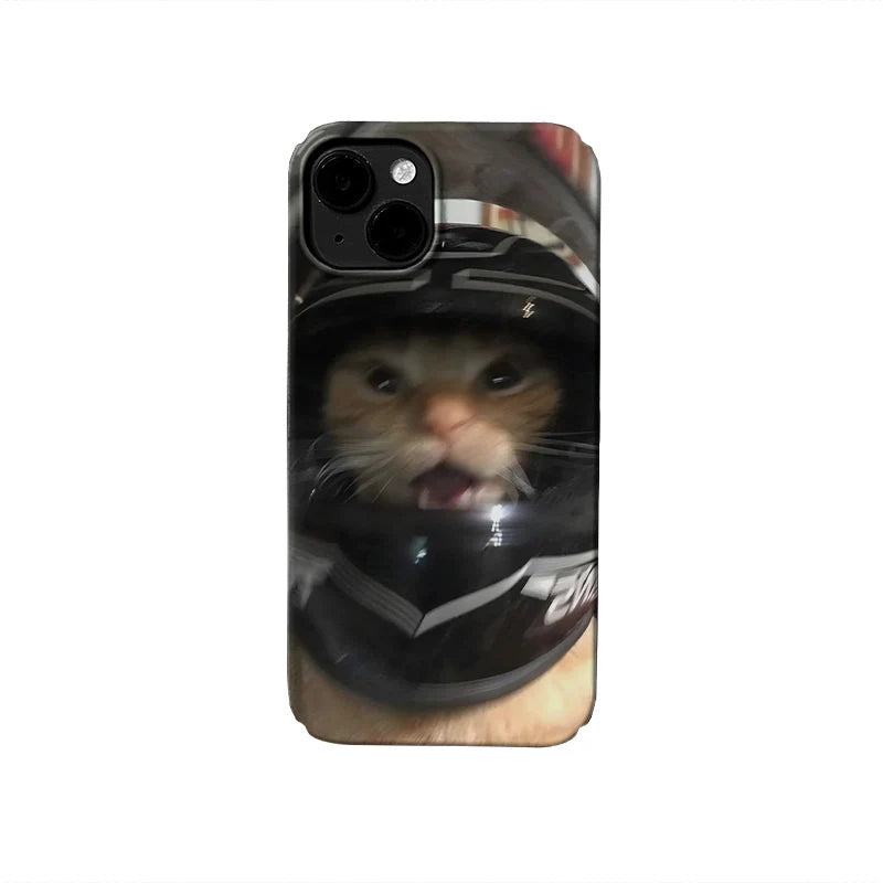 Motorcyclist Cute Animal IPhone Phone Case