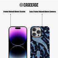 Funda para teléfono con diseño de tiburón Ocean Life