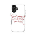 Minimalist White Phone Case – 