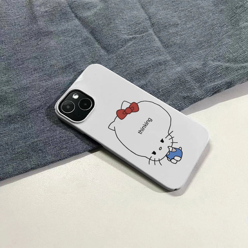 Bewilderment Minimalist IPhone Phone Case
