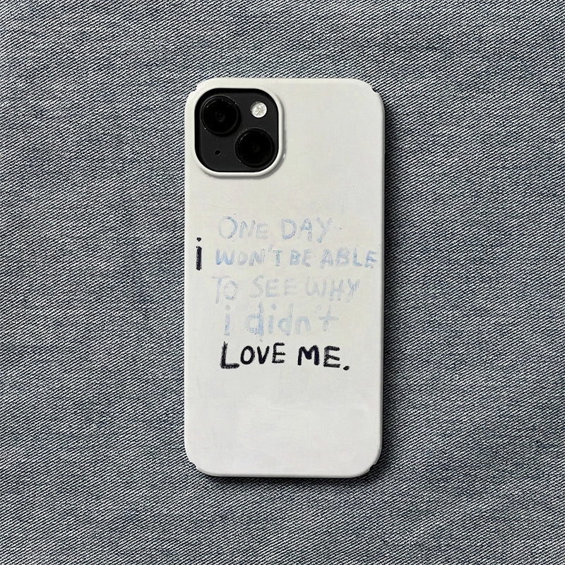 Iloveme Text Art IPhone Phone Case