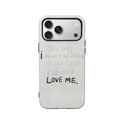 Iloveme Text Art IPhone Phone Case