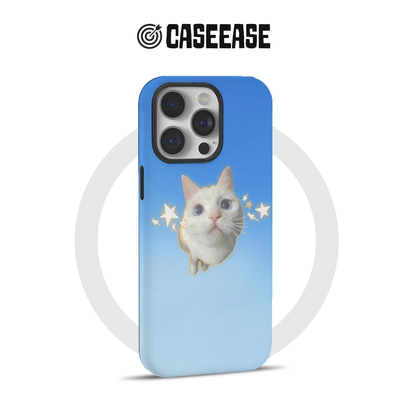 Sky Cat Phone Case 2025 – Whimsical Flying Feline Design