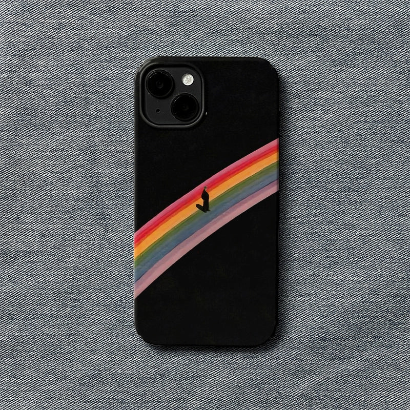Rainbow Minimalist IPhone Phone Case