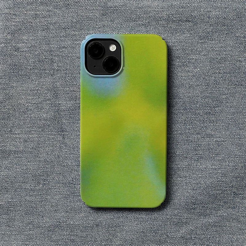Caseease Vibrant Gradient Green Phone Case