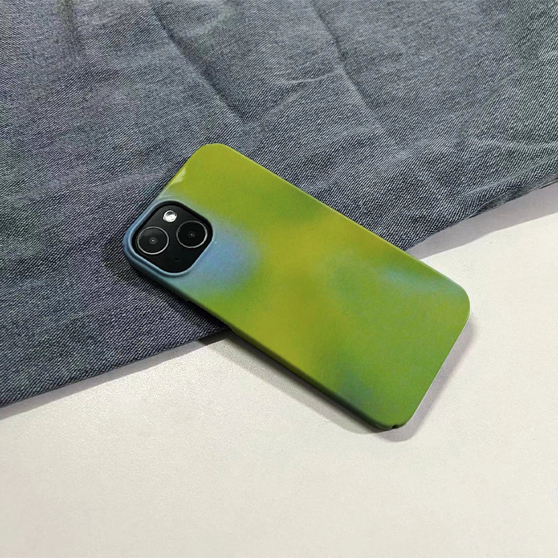 Caseease Vibrant Gradient Green Phone Case
