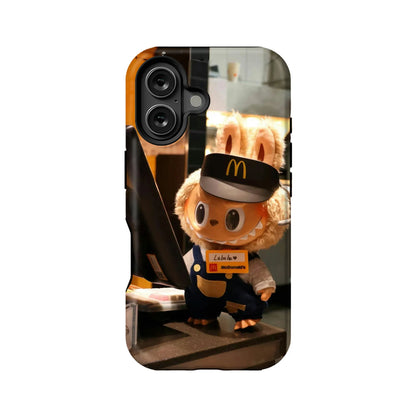 Adorable funda para teléfono Labubu de McDonald's