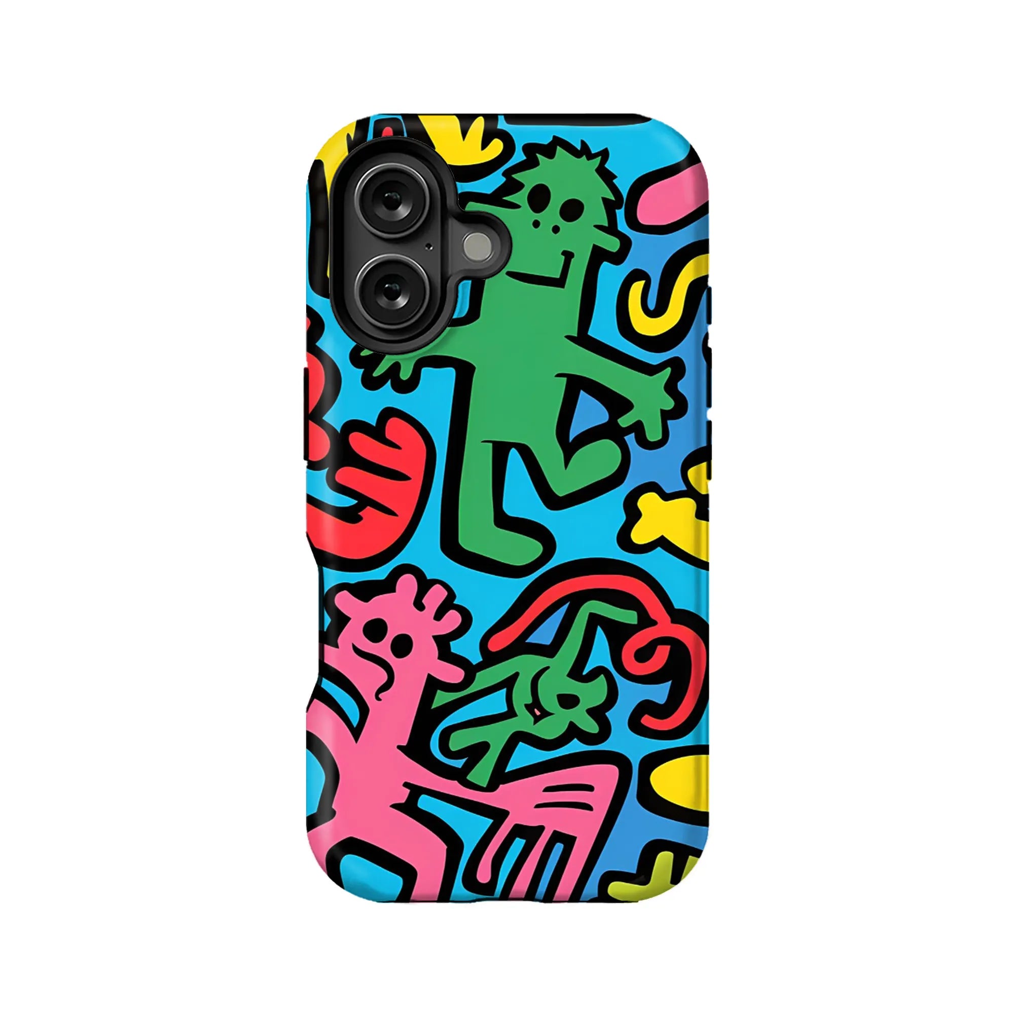 Vibrant Cartoon Art Phone Case