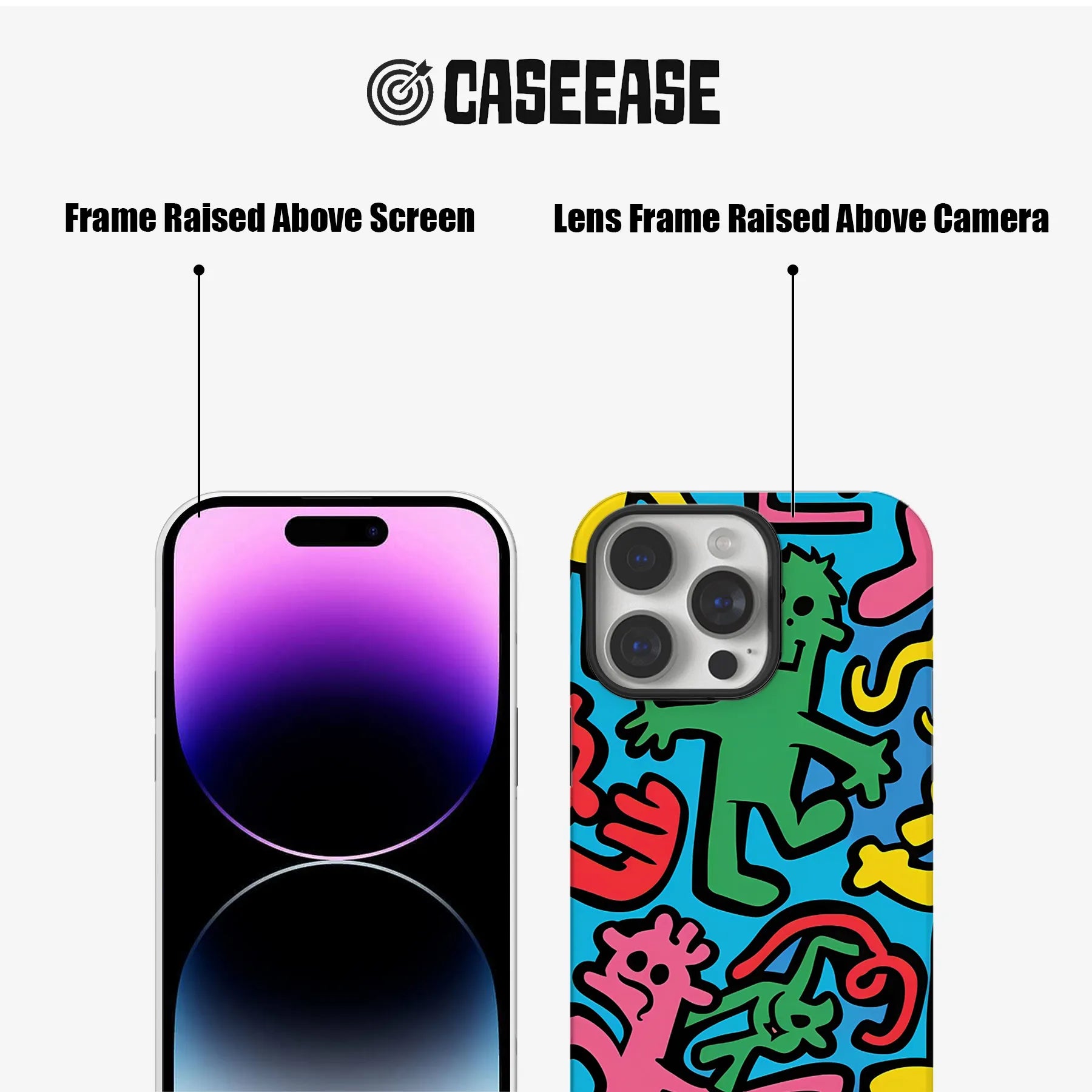 Vibrant Cartoon Art Phone Case