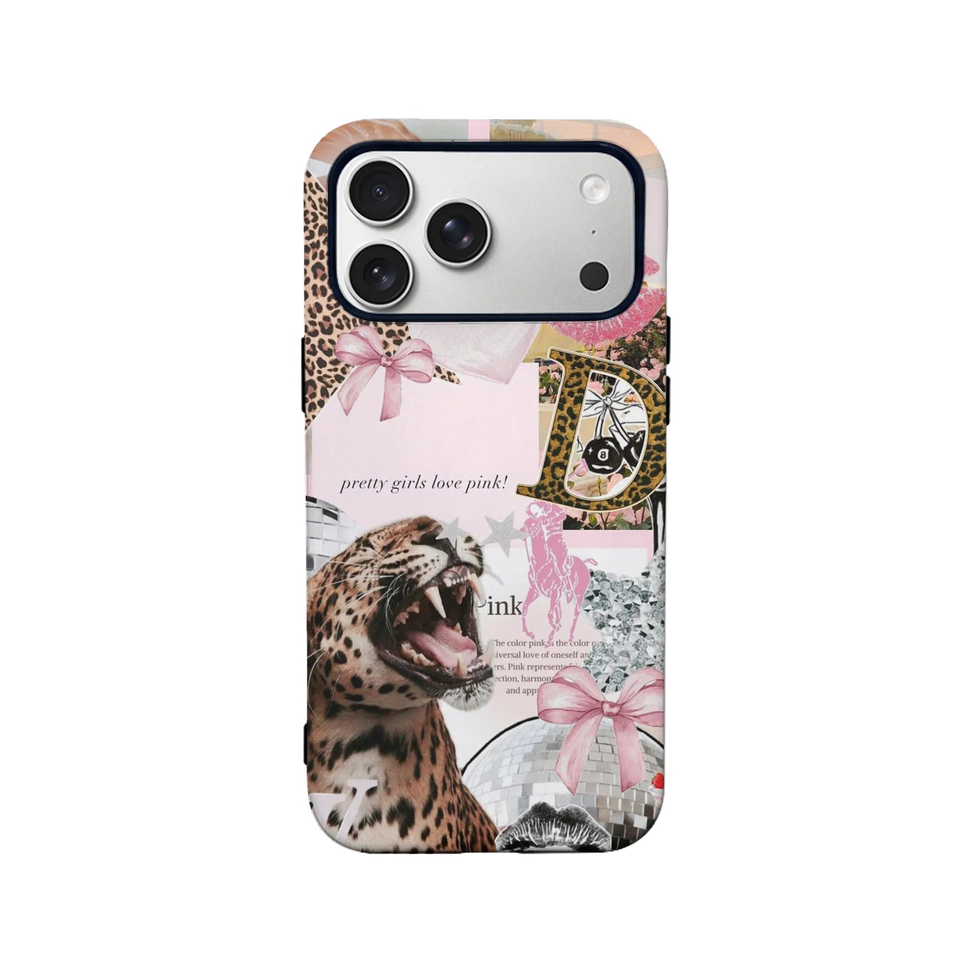 Fierce Pink Leopard Phone Case