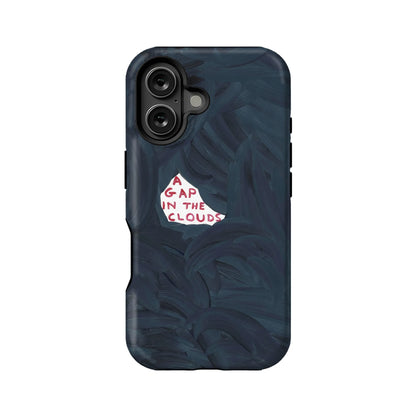 구름 텍스트 아트 아이폰 폰 케이스