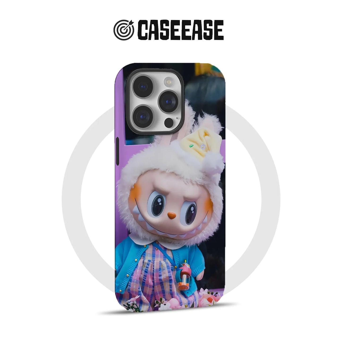 Cute Bunny Character Phone Case for iPhone