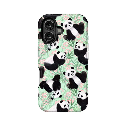 Cute Panda Pattern Phone Case