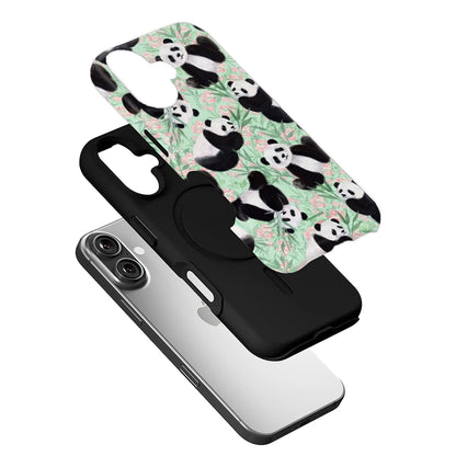 Cute Panda Pattern Phone Case