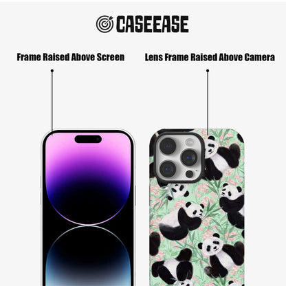 Cute Panda Pattern Phone Case