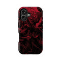 Dark Gothic Phone Case 2025 – Red & Black Apocalyptic Art Design