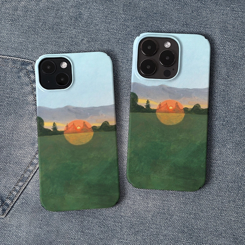 Sunrise Minimalist IPhone Phone Case