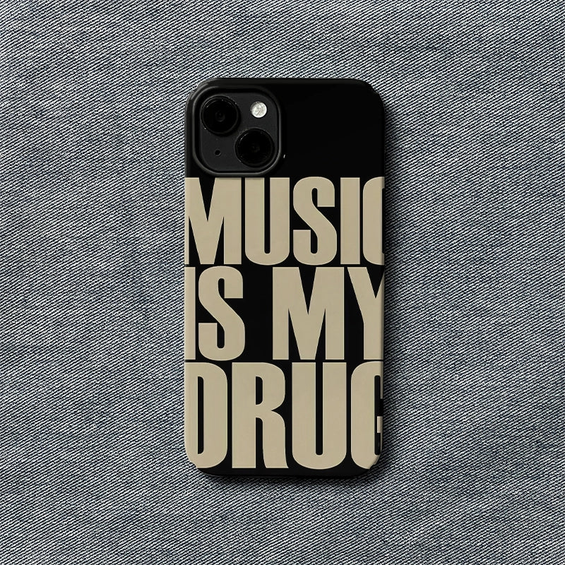 Music Is My Drug Phone Case – Express Your Passion – Caseease Music Is My Drug Phone Case – Express Your Passion – Caseease