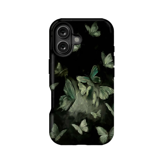 Mystical Butterfly Phone Case – Enigmatic and Elegant Design