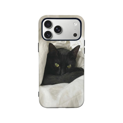 Mystic Black Cat Phone Case 2025 – Elegance in Shadow