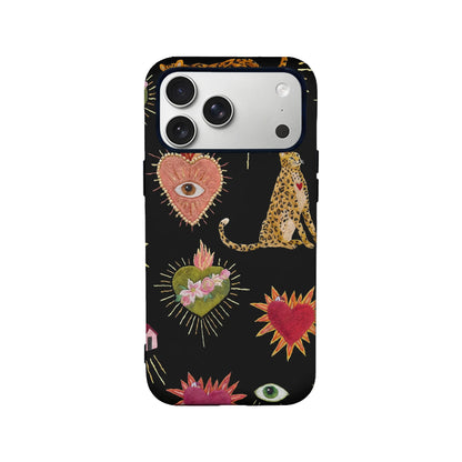 Boho Wild Love Phone Case – Artistic and Whimsical Design