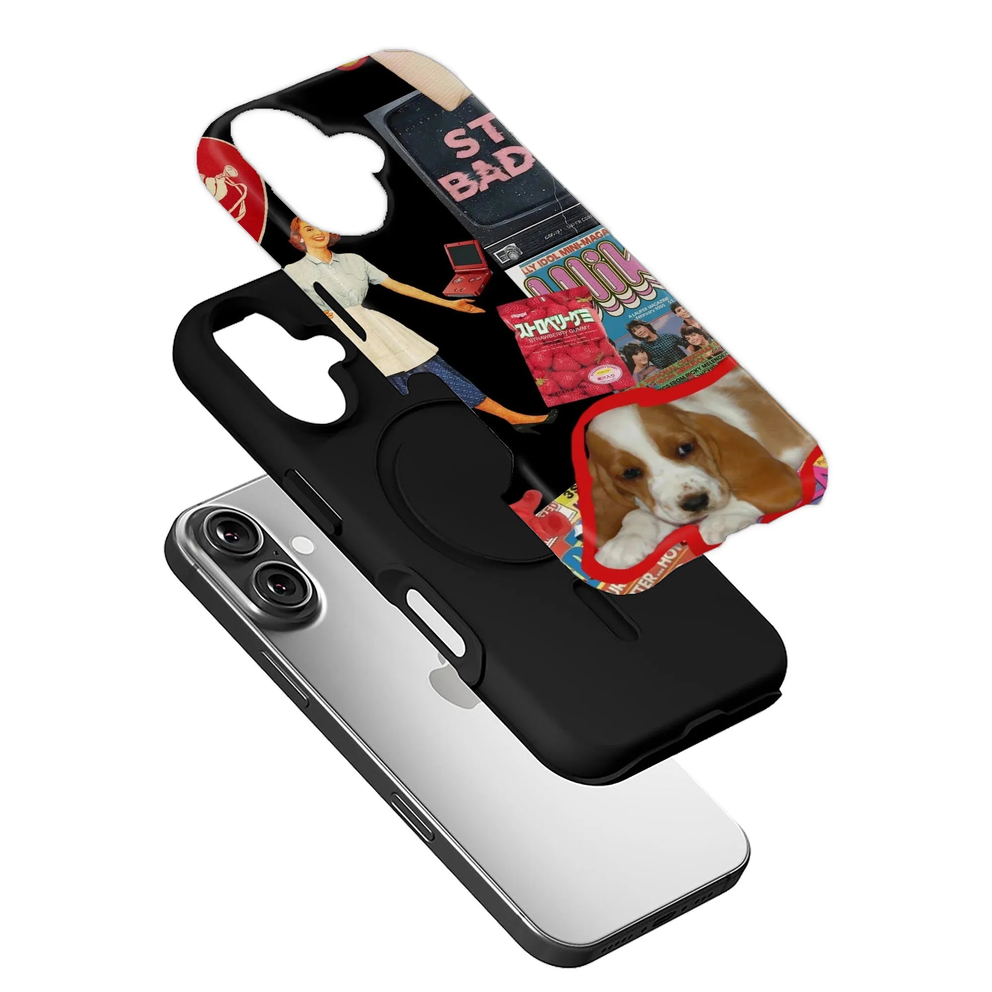 Vintage Collage Art Phone Case