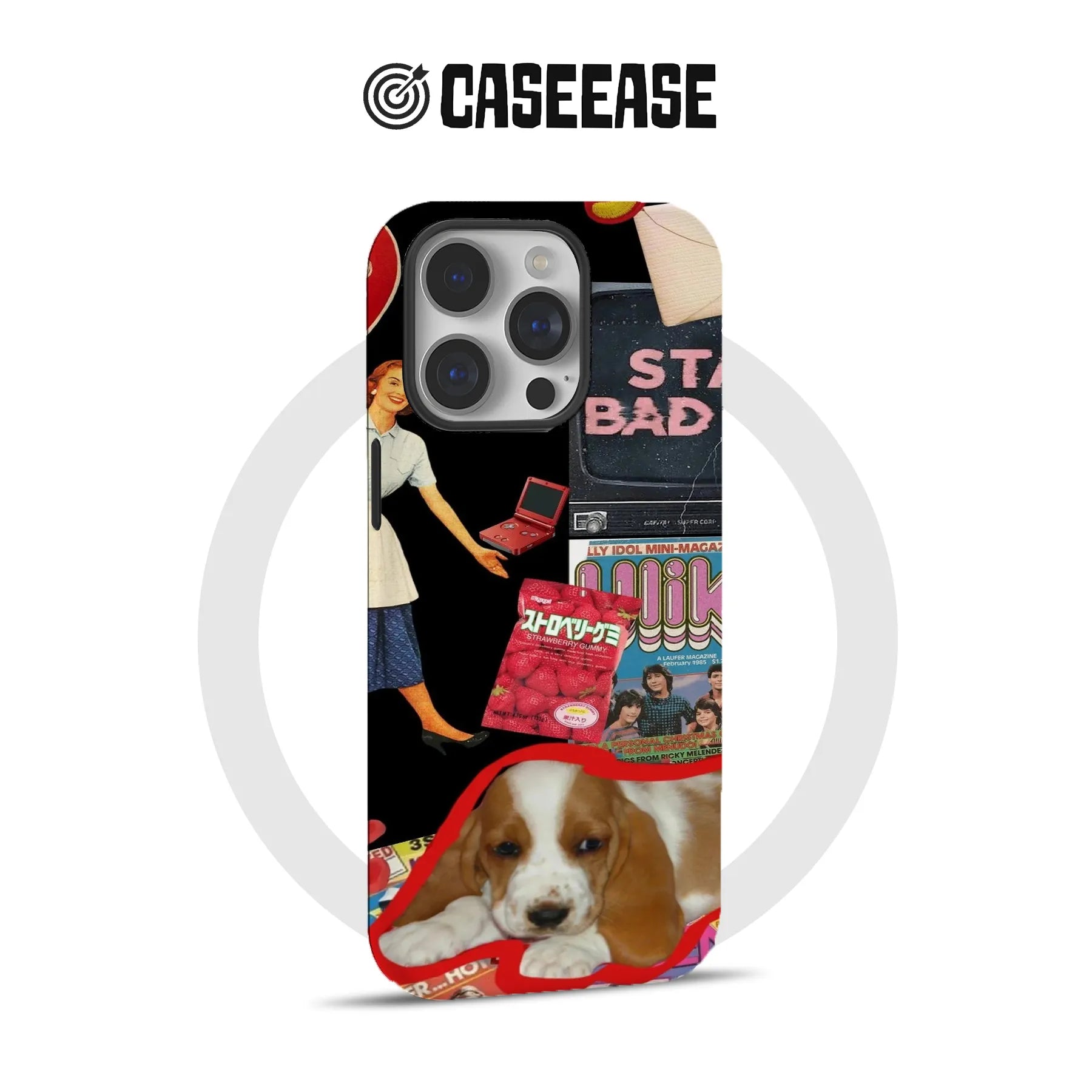 Vintage Collage Art Phone Case
