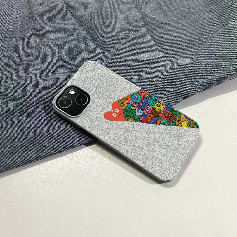 Heart Lighting Minimalist IPhone Phone Case