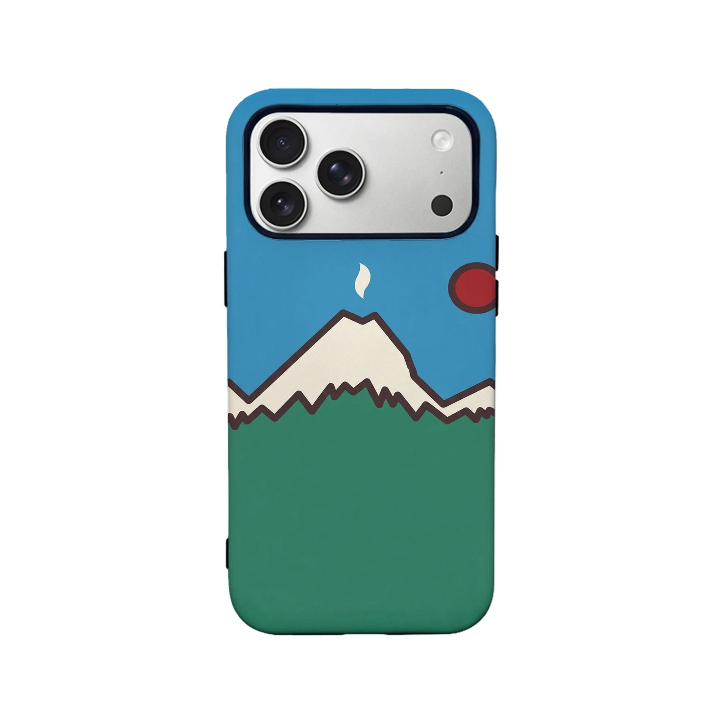 Mountain Horizon Phone Case – Vibrant Nature Artwork