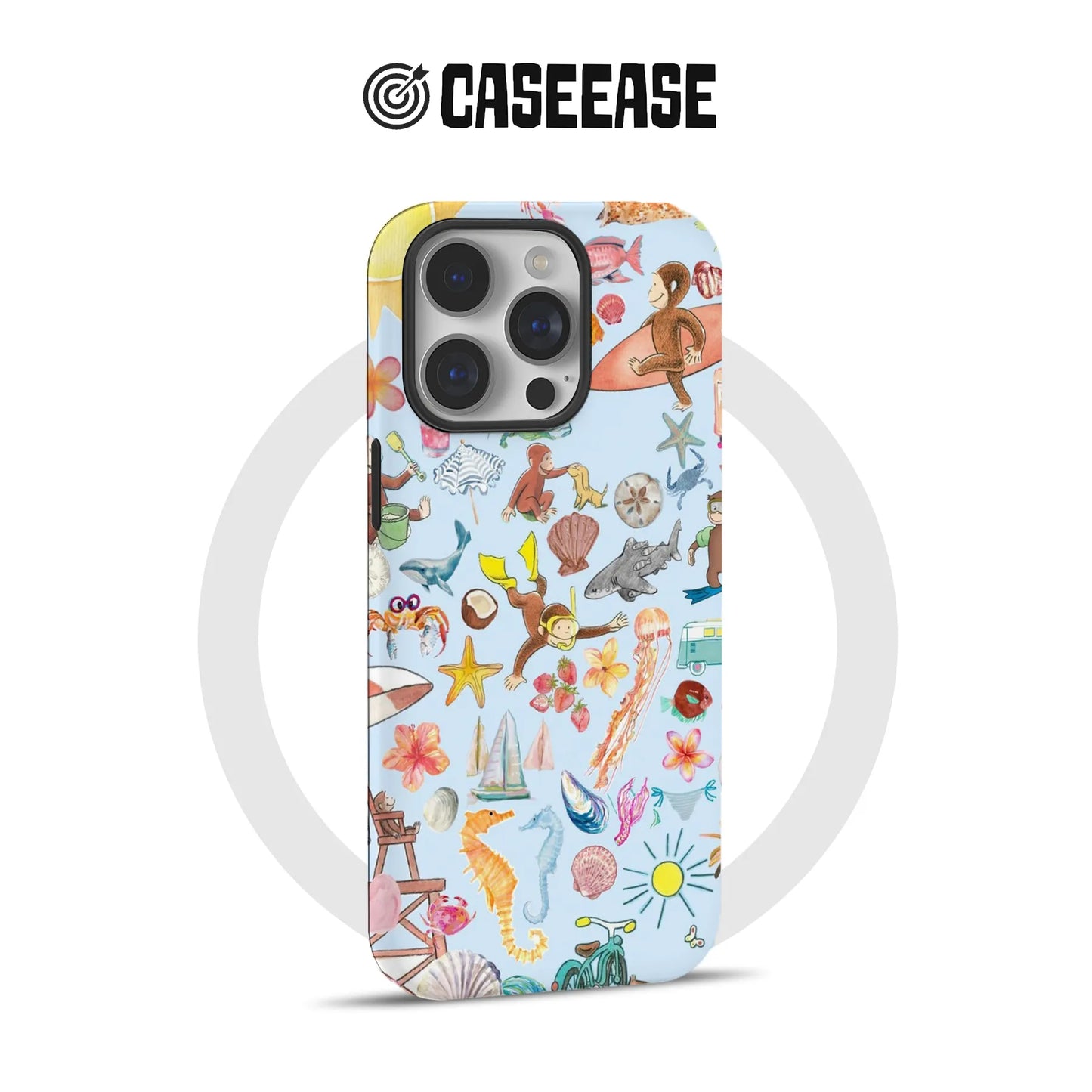Colorful Beach Adventure Phone Case Colorful Beach Adventure Phone Case