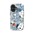 Snoopy Blue Aesthetic Phone Case