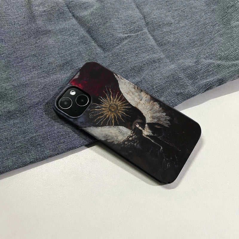 Dark Angel Phone Case 2025 – Gothic Fantasy Art Design
