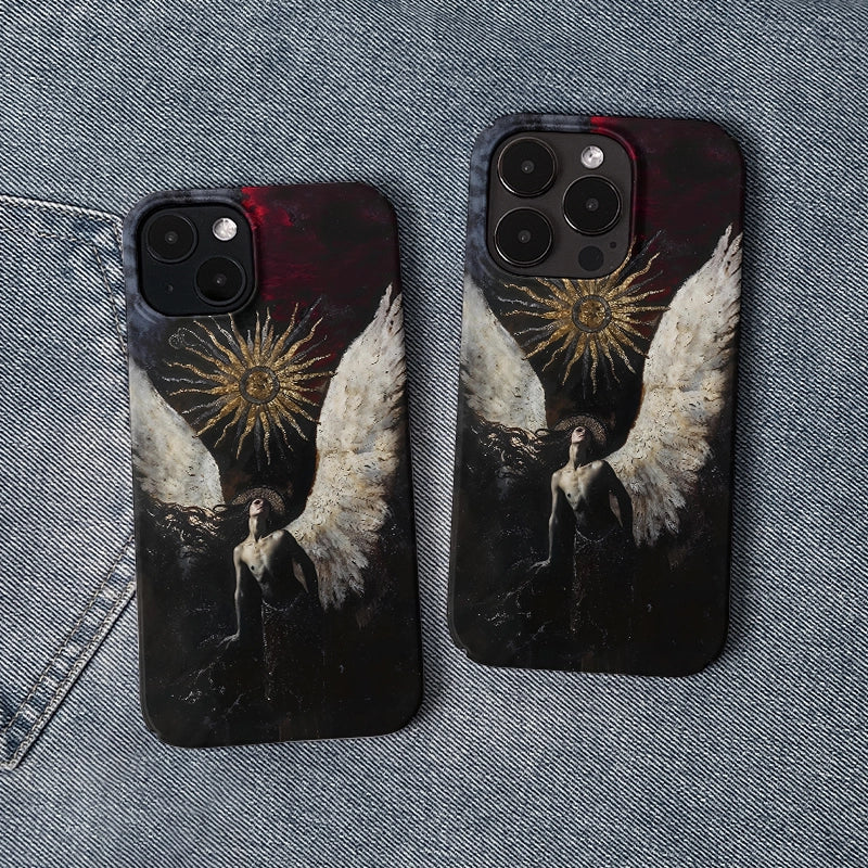 Dark Angel Phone Case 2025 – Gothic Fantasy Art Design