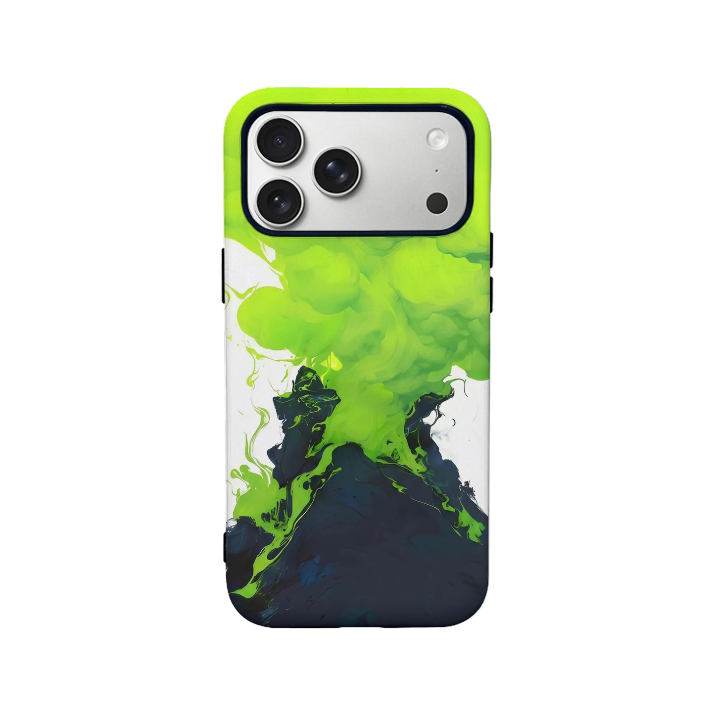 Neon Smoke Phone Case – Vibrant Artistic Expression