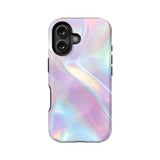 Funda para teléfono con espiral holográfica