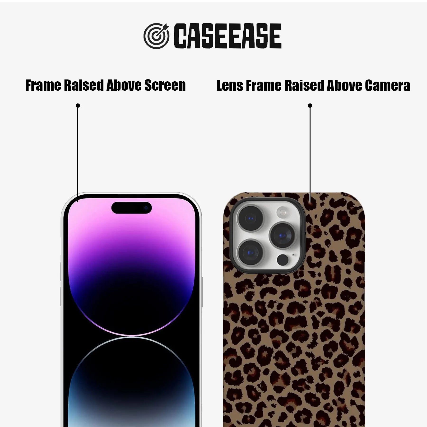 Stylish Leopard Print Phone Case