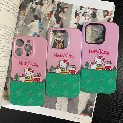 Hello Kitty Christmas Phone Case – Festive and Adorable Design