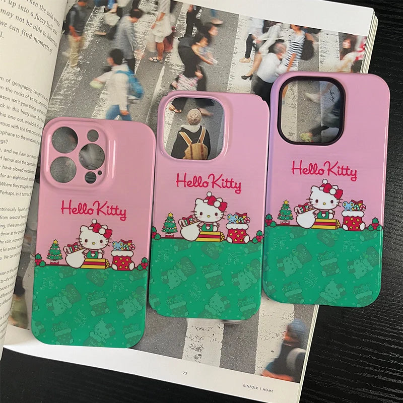 Hello Kitty Christmas Phone Case – Festive and Adorable Design