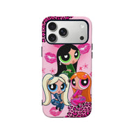 Funda rosa para teléfono de Las Chicas Superpoderosas