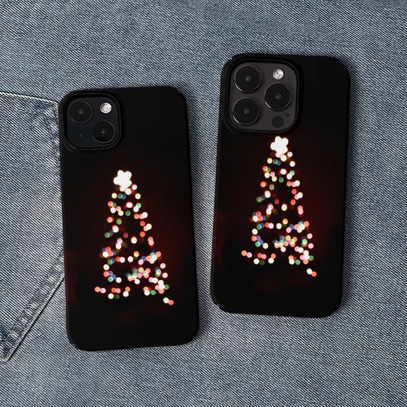 Christmas Tree Phone Case – Festive and Minimalistic Holiday Design