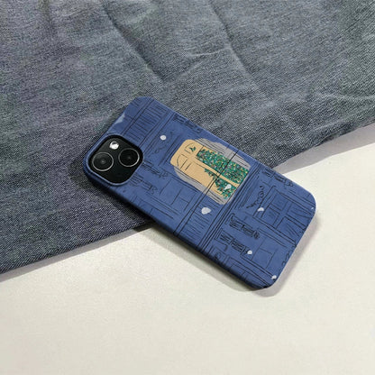 Cozy Christmas Window Phone Case – Festive and Artistic Design